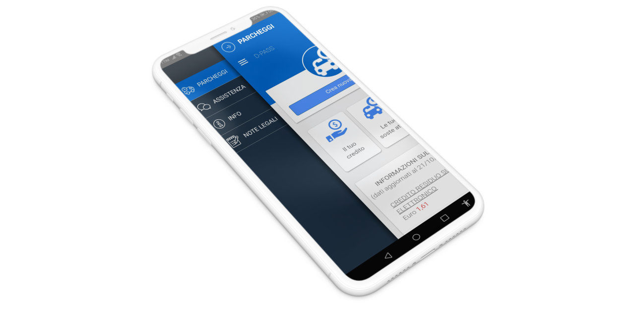 App per il pagamento parcheggi, nuovo layout e assistenza “Whatsapp”